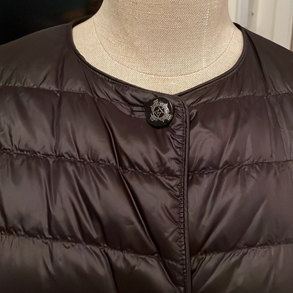 Women DIEGO M MILANO BLACK DOWN JACKET(authentic) - Picture 3 of 13